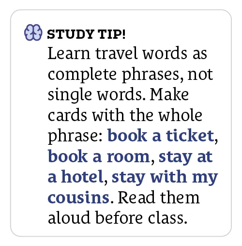 Ejemplo de Study Tip en el libro
